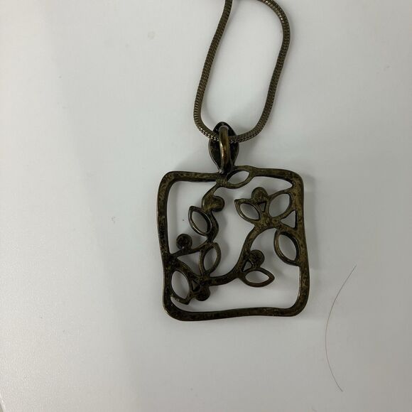 Lia Sophia Necklace Pendant Ivy League Arsty, Fairycore, Naturecore Signed - Picture 9 of 13